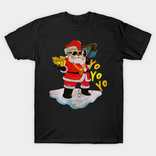 Yo Yo Yo It's Christmas T-Shirt by tepe4su